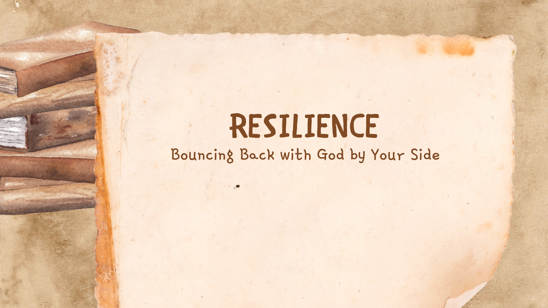Resilience: Bouncing Back with God by Your Side