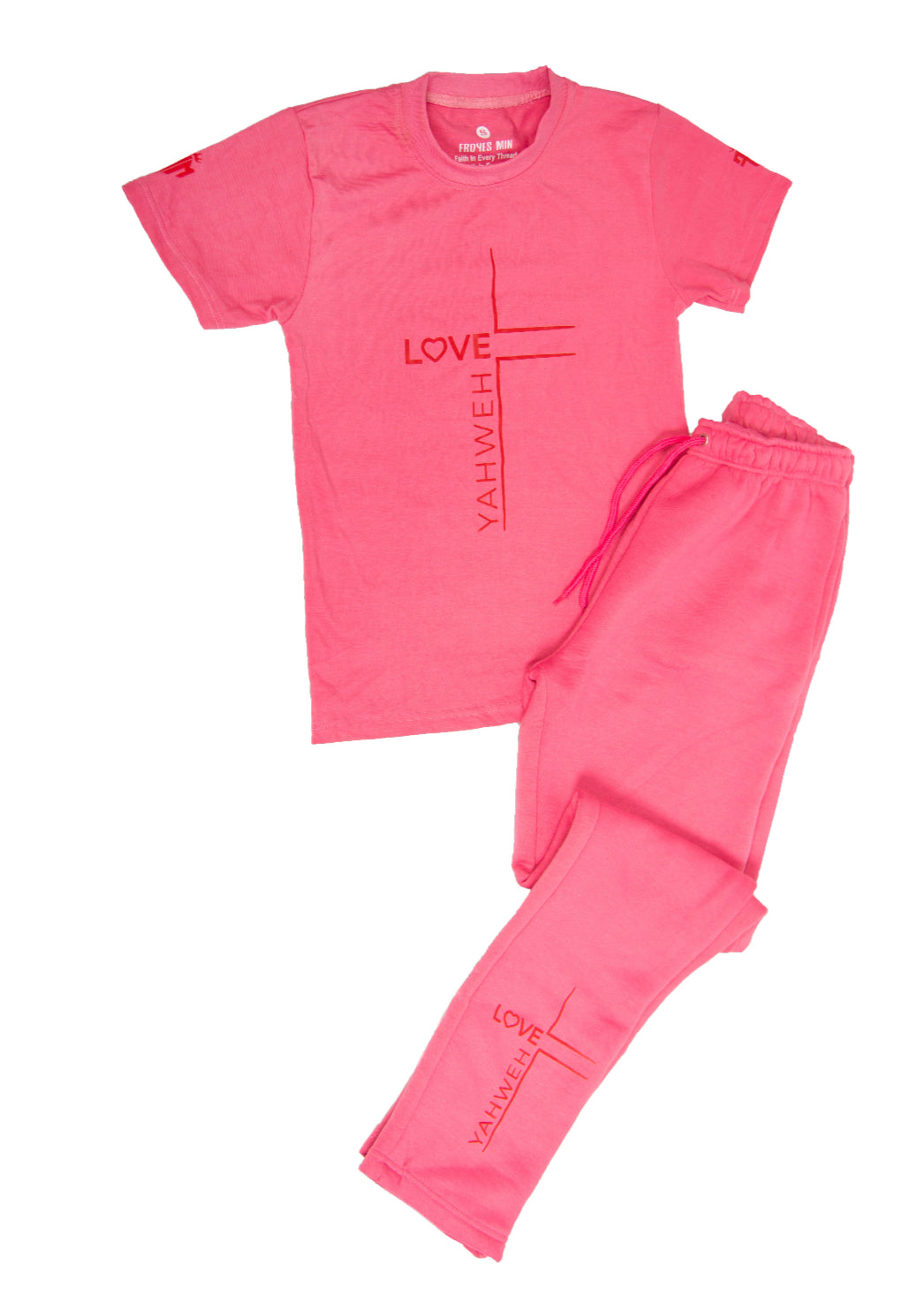 I Love Yahweh T-shirt - Pink