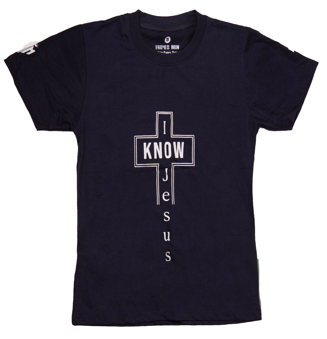 I Know Jesus T-shirt - Blue