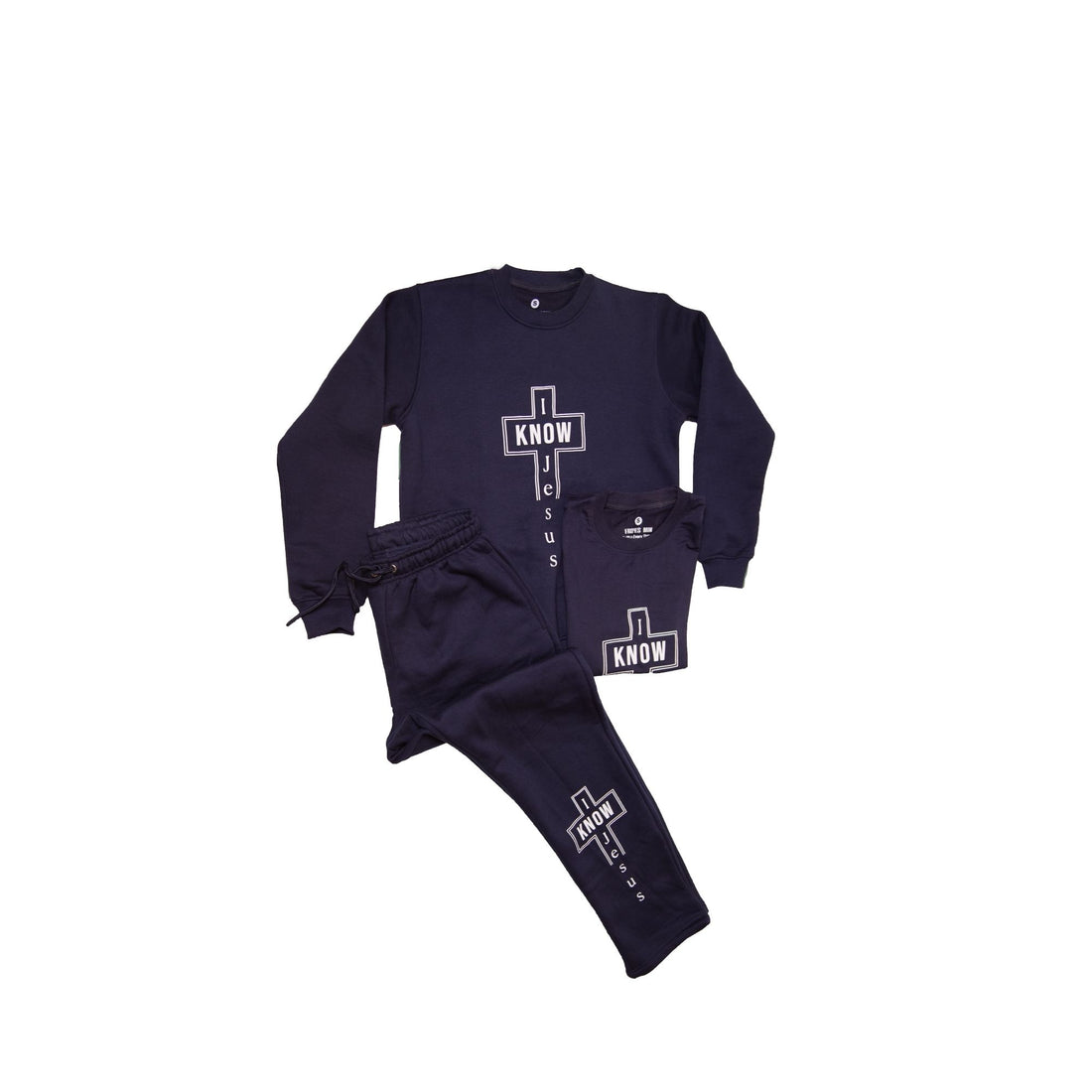 I Know Jesus Sweater - Blue