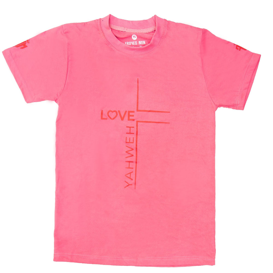 I Love Yahweh T-shirt - Pink