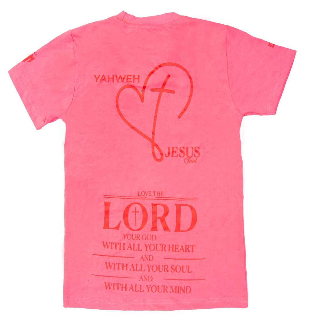 I Love Yahweh T-shirt - Pink