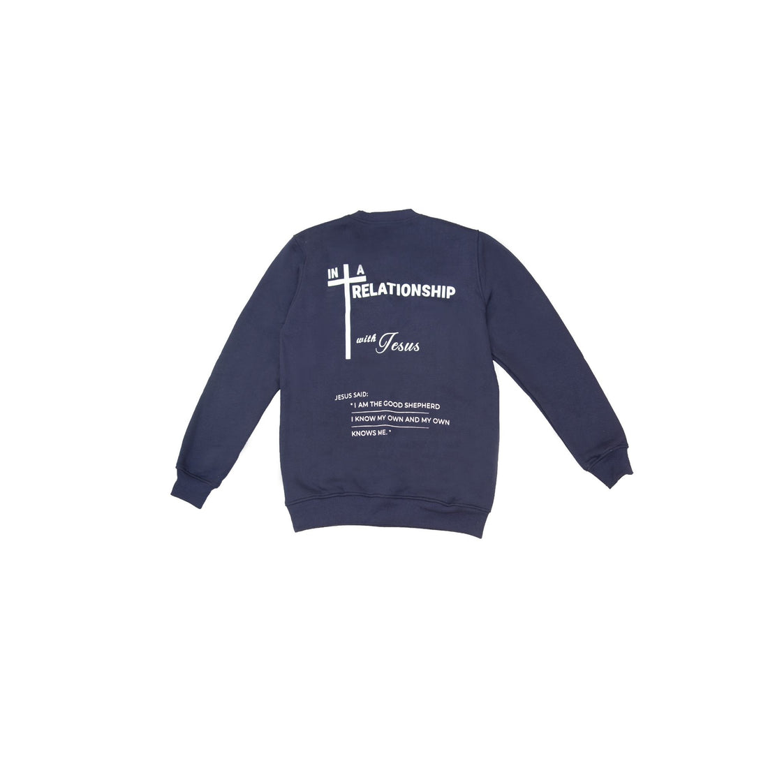 I Know Jesus Sweater - Blue