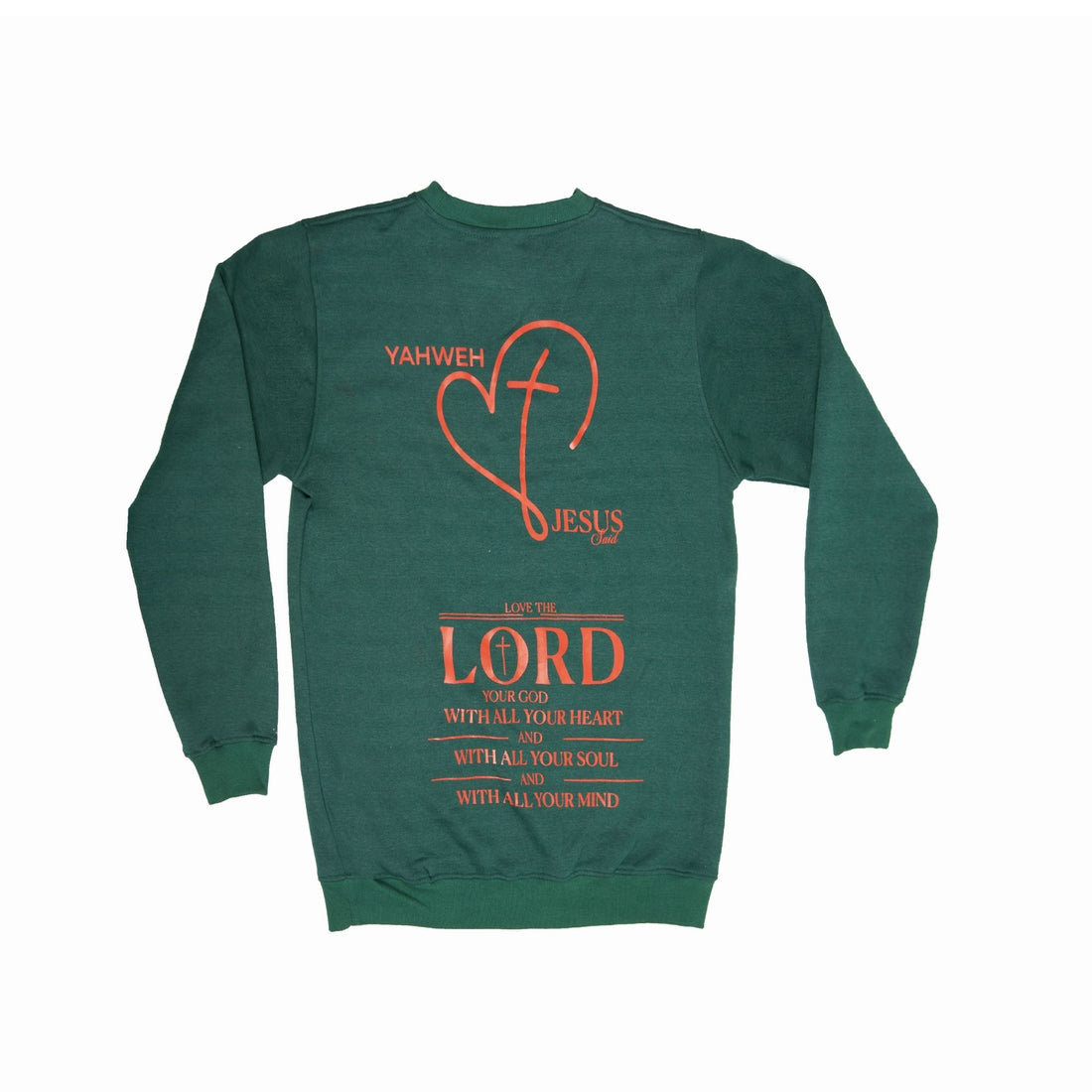 I Love Yahweh Sweater - Green